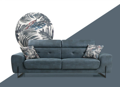 Three-seater sofa couch designer furniture living room modern seating furniture new